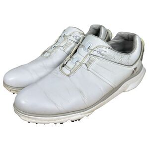 Footjoy FJ Pro SL Boa White Leather Golf Shoes 98137 Women's Size 8.5